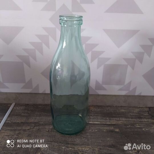 Стеклянная бутылка 1 л