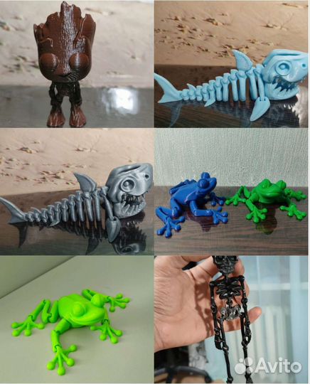 Игрушки антистресс 3д, 3D печать