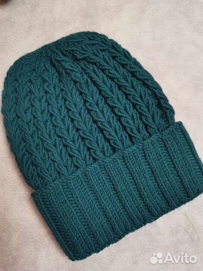 Комплект шапка и шарф-снуд ручная работа