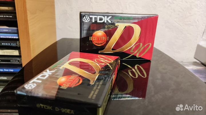 Аудио кассеты TDK D 90 (ieci)