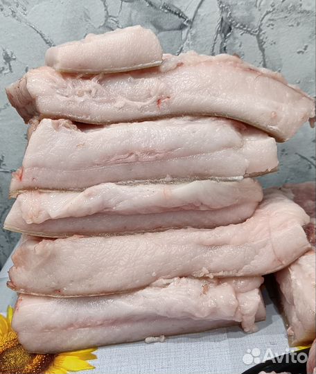 Сало свиное домашнее