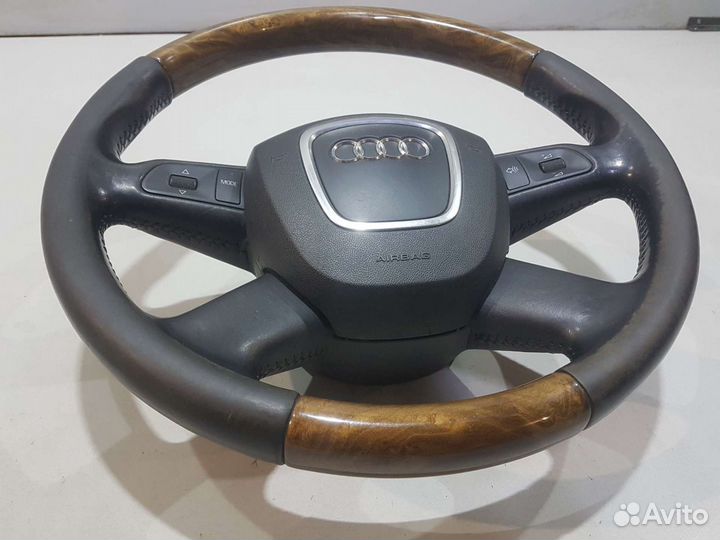 Руль деревянный в сборе ауди а8 audi a8