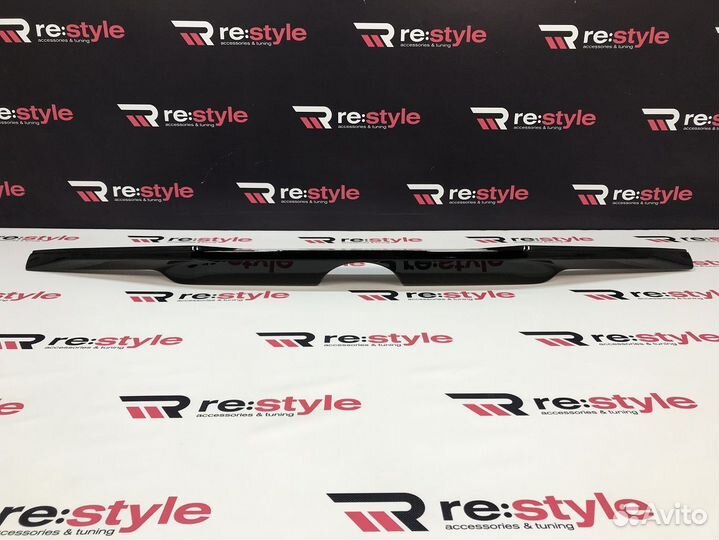 Спойлер Prado 150 Черный новый стиль