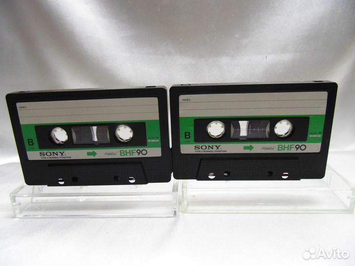 Аудиокассета Sony BHF 90. Japan. 13