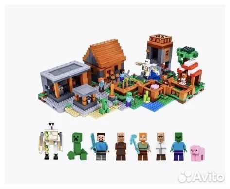 Конструктор MY borld 1180 дет. 8502