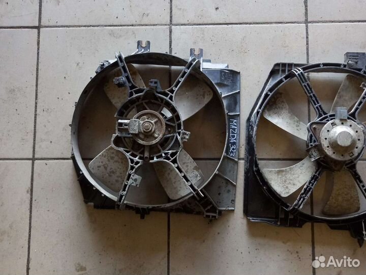 Вентилятор охлаждения Mazda 323