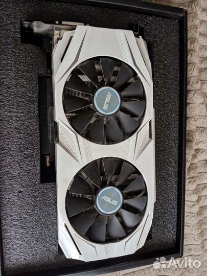 Видеокарта asus GeForce GTX 1060 dual OC 6GB