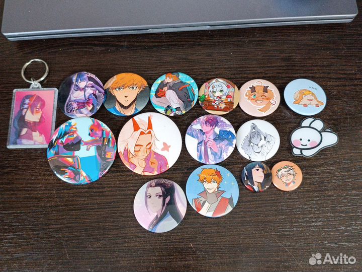 Значки аниме