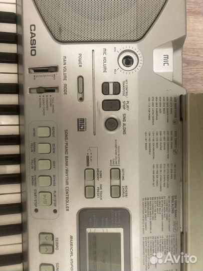 Синтезатор casio ctk 800