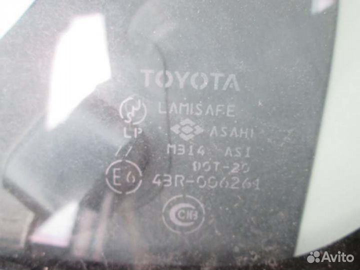 Лобовое стекло Toyota Allex ZZE123 2ZZ-GE 2002/5