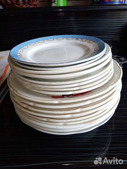 Тарелки зик конаково, дулево СССР