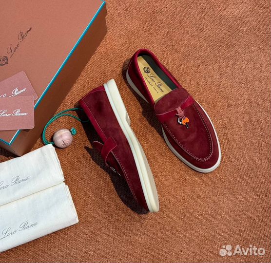 Лоферы женские loro piana