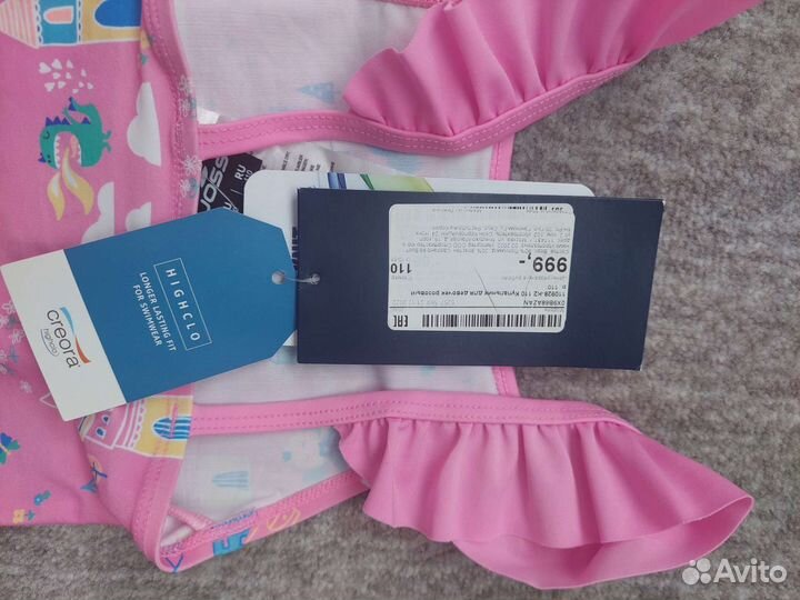 Купальник для девочки новый 98