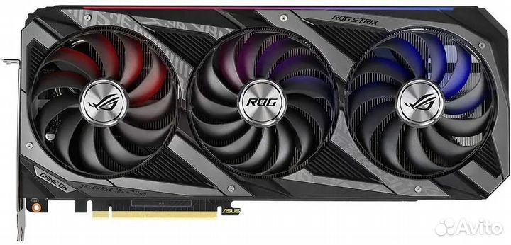 Видеокарта asus GeForce RTX 3080 ROG Strix новая