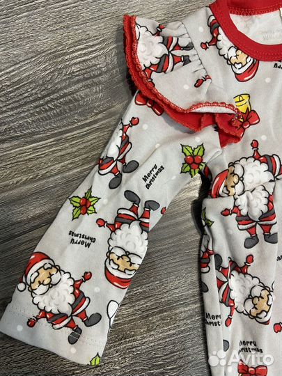 Новогоднее платье-боди