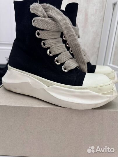 Rick Owens abstract high jumbo