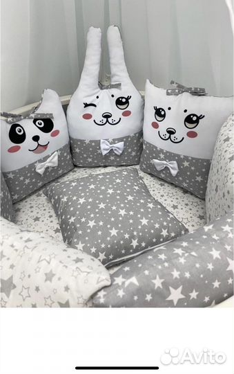 Бортики в кроватку