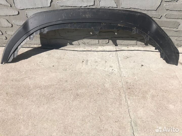 Юбка переднего бампера Volkswagen Polo Sedan