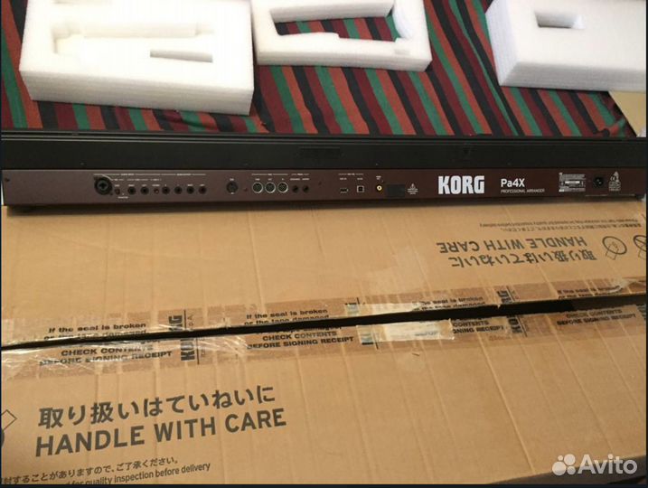 Cинтезато korg PA4X оринталь 76 клавиш