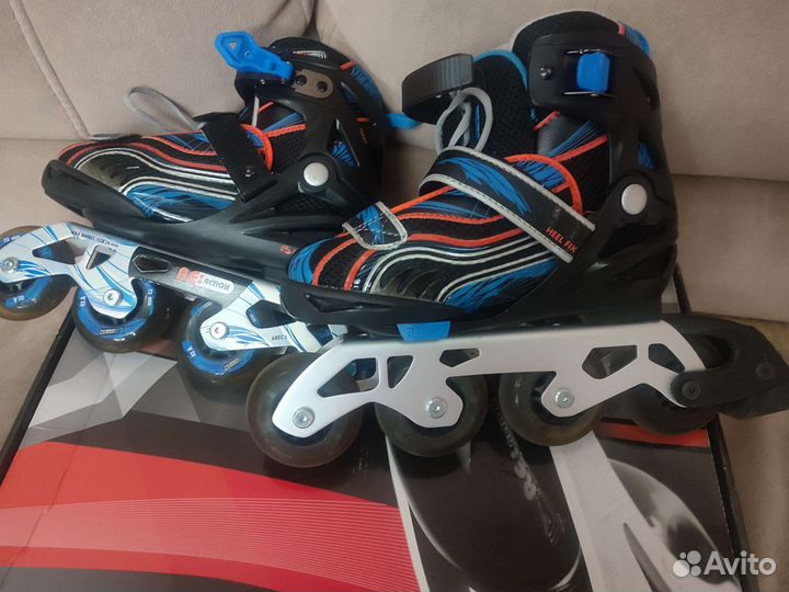 Роликовые коньки детские раздвижные