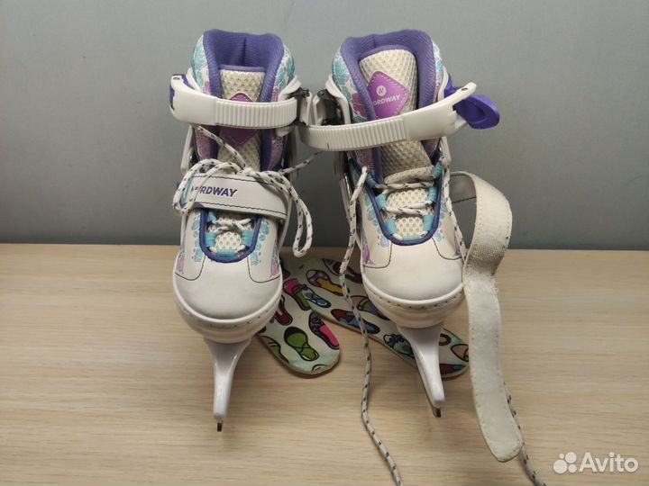 Коньки детские раздвижные Nordway 26-31