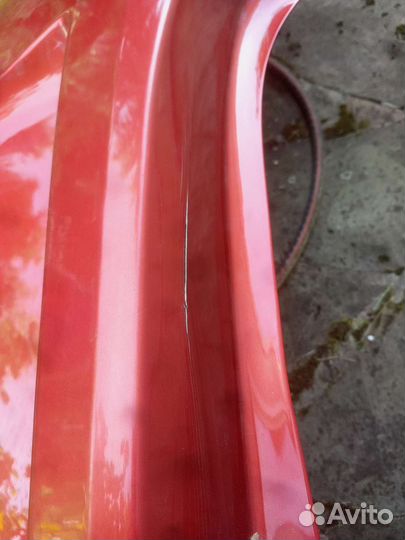 Бампер задний opel corsa d