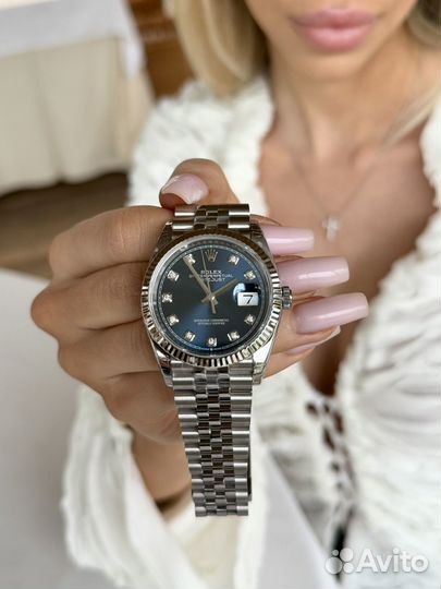 Rolex Datejust 36 Blue Diamond Dial Jubilee 126334