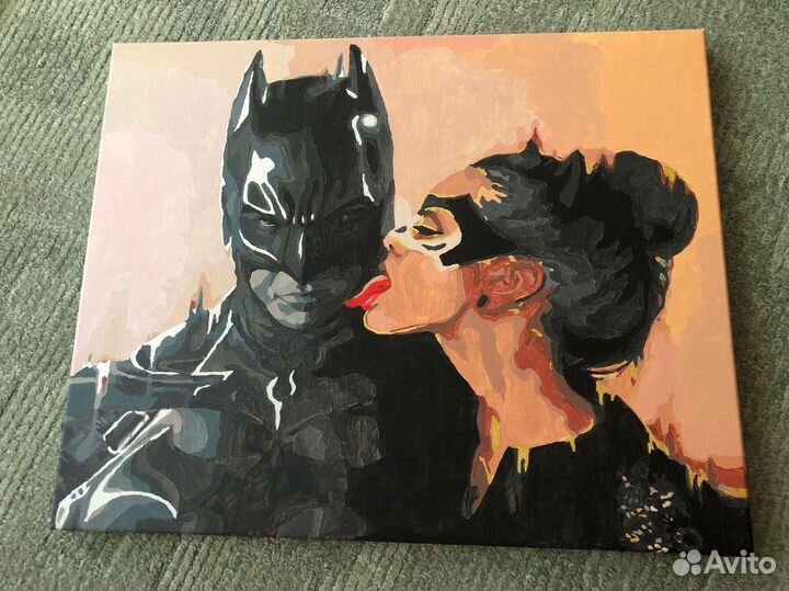 Картины по номерам раскрашенная