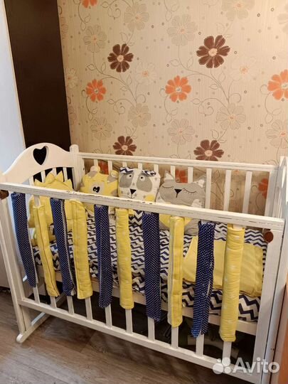 Детская кроватка люлька