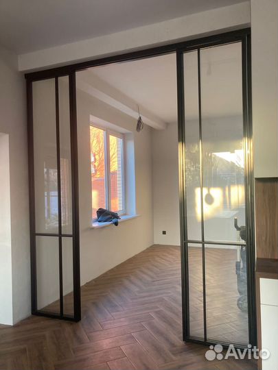 Перегородка из стекла