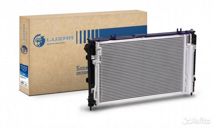 LRC01182b Luzar Радиатор охлаждения