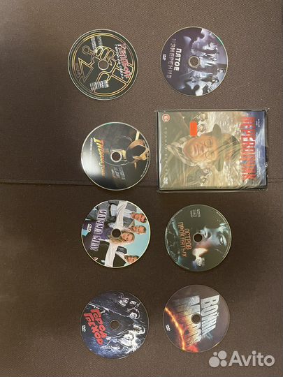 DVD диски с фильмами 49 штук