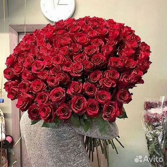 Высокие розы Доставка цветов