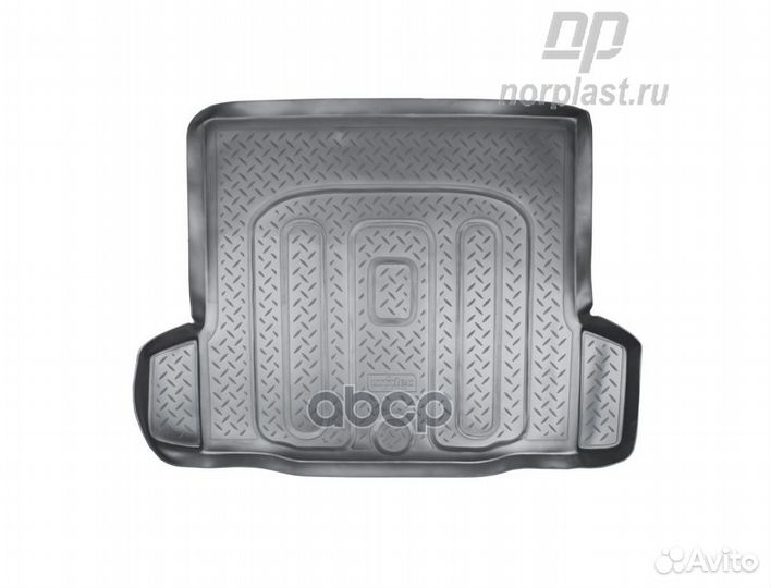 Коврик в багажник полиуретан norplast chevrolet