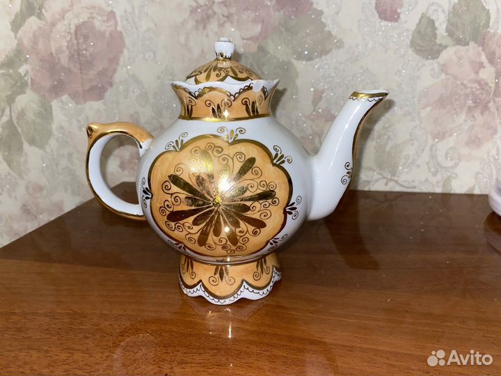 Чайник заварочный СССР Дулево