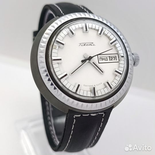 Наручные Часы ракета Шайба СССР 70е обслужены