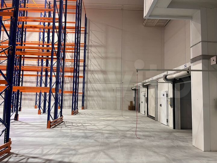 Современный холодильный склад, 1000 м²