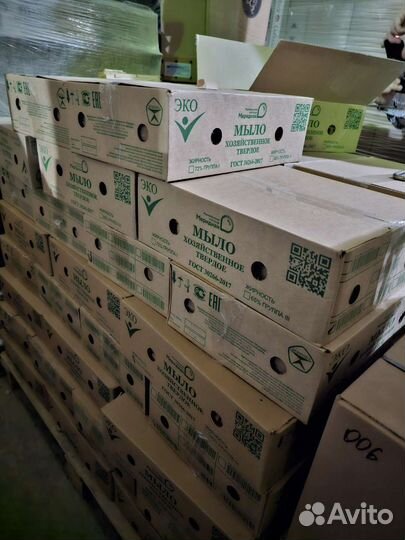 Мыло хозяйственное 350 гр, 72 гост