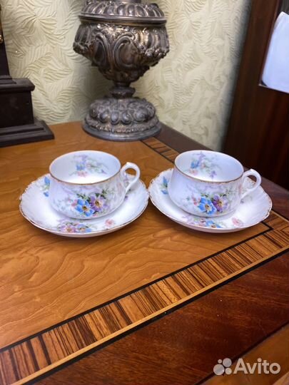 Чайные пары Гарднер 19 век