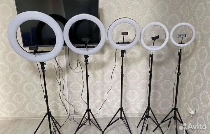 Кольцевые лампы с гарантией