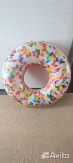 Надувной круг пончик