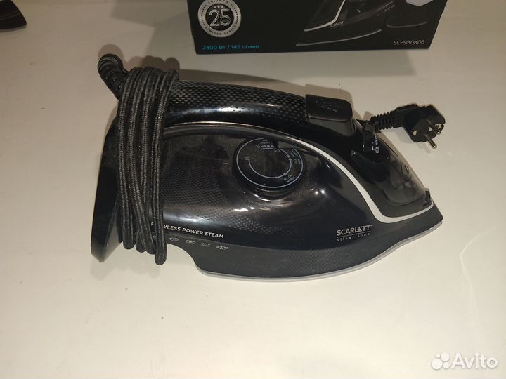 Утюг мощный 2400 Вт Scarlett