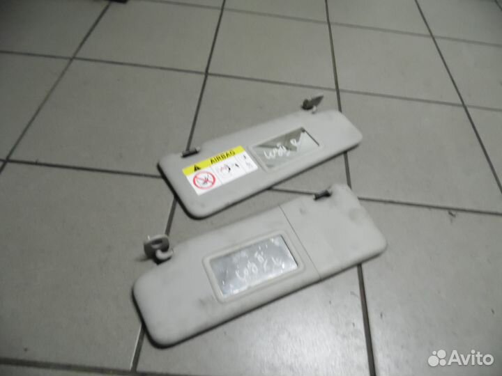 Солнцезащитные козырьки Рено Логан 2