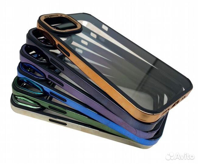 Чехол для iPhone 14 PRO MAX NEW skin blue