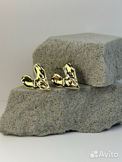 Серьги Сердце
