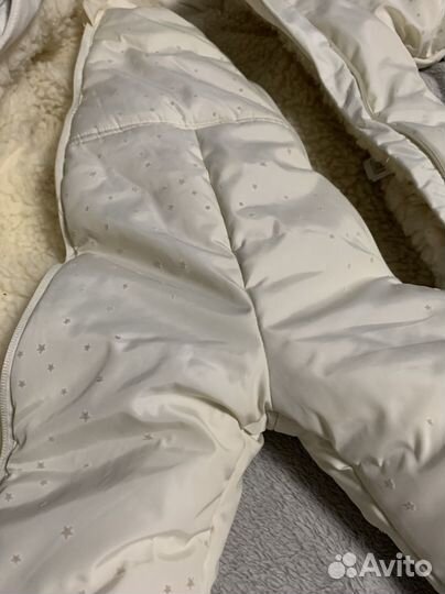 Зимний комбинезон для девочки 80