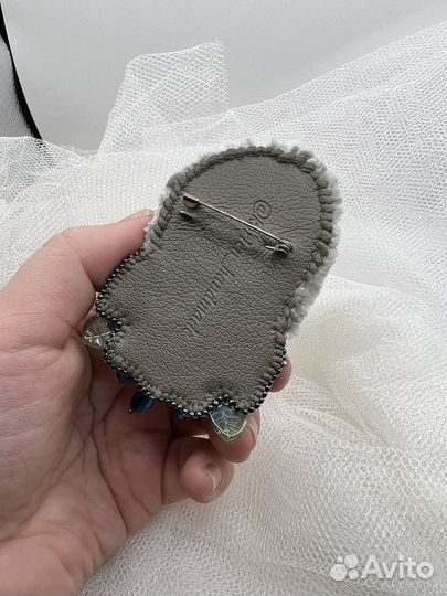 Брошь ручной работы