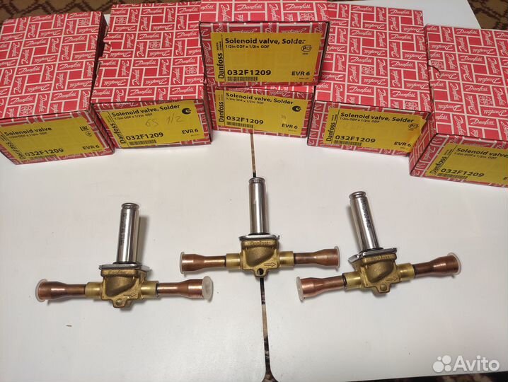 Клапана соленойдные danfoss + катушка danfoss