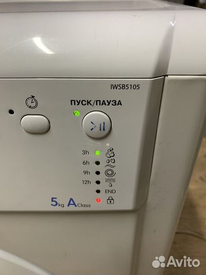 Стиральная машина indesit 5кг