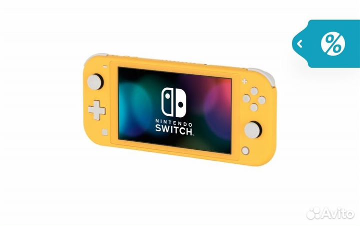 Nintendo switch lite с играми 128гб